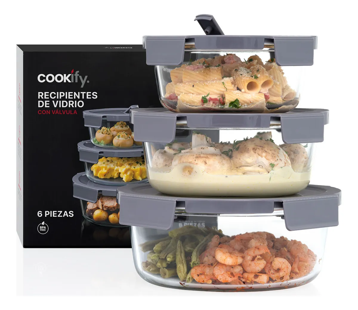 Recipientes de vidrio